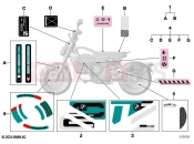 BMW Motorrad BMW 2024 C models CE 02 (0C71, 0C73) Stick-on label