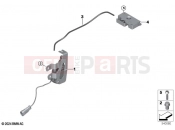 BMW Motorrad BMW 2024 C models CE 02 (0C71, 0C73) Seat bench locking system