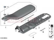 BMW Motorrad BMW 2024 C models CE 02 (0C71, 0C73) Seat bench