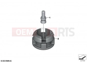BMW Motorrad BMW 2024 C models CE 02 (0C71, 0C73) Jump start terminal point