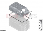 BMW Motorrad BMW 2024 C models CE 02 (0C71, 0C73) Housing cover