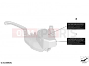BMW Motorrad BMW 2024 C models CE 02 (0C71, 0C73) Sign, expansion tank, right