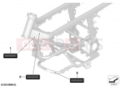 BMW Motorrad BMW 2024 C models CE 02 (0C71, 0C73) Sign, frame  2