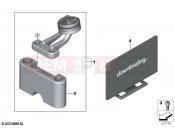 BMW Motorrad BMW 2024 C models CE 02 (0C71, 0C73) Retrofitting, smartphone holder