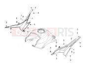 APRILIA Tuono 125 Central body