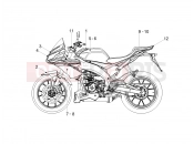 APRILIA Tuono 125 Decal