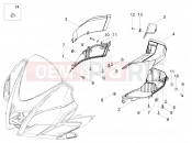 APRILIA Tuono 125 Duct