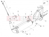 APRILIA Tuono 125 Exhaust pipe