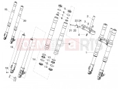 APRILIA Tuono 125 Front fork Ming Xing