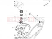 APRILIA Tuono 125 Fuel tank