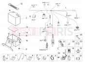 APRILIA Tuono 125 Rear electrical system