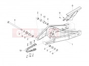APRILIA Tuono 125 Swing arm