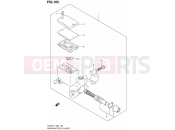 SUZUKI AN400A L4 (2014) Burgman 400 (E02) 165 - REAR MASTER CYLINDER