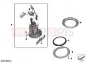 BMW Motorrad BMW 2024 F models F 800 GS (0K51, 0K53) Fuel pump / lever sensor