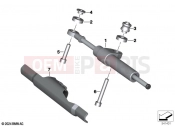 BMW Motorrad BMW 2024 F models F 800 GS (0K51, 0K53) Steering damper