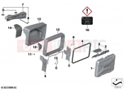 BMW Motorrad BMW 2024 F models F 800 GS (0K51, 0K53) Vario case