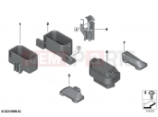 BMW Motorrad BMW 2024 F models F 800 GS (0K51, 0K53) OBD socket housing and holder