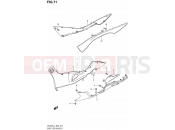 SUZUKI AN400A L4 (2014) Burgman 400 (E19) 71 - SIDE LEG SHIELD (AN400L4 E19)