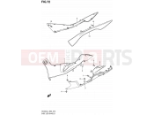 SUZUKI AN400A L4 (2014) Burgman 400 (E19) 72 - SIDE LEG SHIELD (AN400AL4 E02)