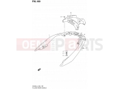 SUZUKI AN400A L4 (2014) Burgman 400 (E19) 109 - PILLION RIDER HANDLE (AN400L4 E19)