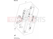 SUZUKI AN400A L4 (2014) Burgman 400 (E19) 118 - FRONT FORK DAMPER (AN400ZAL4 E19)
