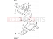 SUZUKI AN400A L4 (2014) Burgman 400 (E24) 41 - HELMET BOX
