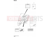 SUZUKI AN400A L4 (2014) Burgman 400 (E24) 46 - LABEL