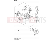 SUZUKI AN400A / AN400ZA L4 (2014) Burgman 400 (E03,E28,E33) 13 - THROTTLE BODY (AN400ZAL4 E28)