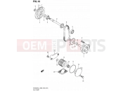 SUZUKI AN400A / AN400ZA L4 (2014) Burgman 400 (E03,E28,E33) 16 - OIL PUMP