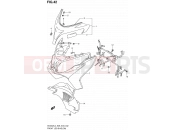 SUZUKI AN400A / AN400ZA L4 (2014) Burgman 400 (E03,E28,E33) 42 - FRONT LEG SHIELD (AN400ZAL4 E28)