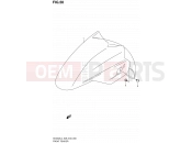 SUZUKI AN400A / AN400ZA L4 (2014) Burgman 400 (E03,E28,E33) 50 - FRONT FENDER (AN400AL4 E33)