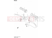SUZUKI AN400A / AN400ZA L4 (2014) Burgman 400 (E03,E28,E33) 54 - HANDLE LEVER (AN400AL4 E33)