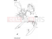 SUZUKI AN400A / AN400ZA L4 (2014) Burgman 400 (E03,E28,E33) 64 - PILLION RIDER HANDLE (AN400ZAL4 E28)