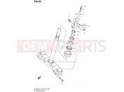 SUZUKI AN400A / AN400ZA L4 (2014) Burgman 400 (E03,E28,E33) 66 - STEERING STEM
