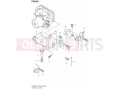 SUZUKI AN400A / AN400ZA L4 (2014) Burgman 400 (E03,E28,E33) 69 - HYDRAULIC UNIT