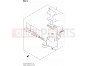SUZUKI AN400A / AN400ZA L4 (2014) Burgman 400 (E03,E28,E33) 72 - FRONT MASTER CYLINDER
