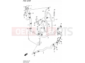 SUZUKI AN400A L5 (2015) Burgman 400 (E02) 187B - RADIATOR HOSE (AN400AL5 E02)