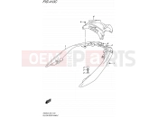 SUZUKI AN400A L5 (2015) Burgman 400 (E02) 410C - PILLION RIDER HANDLE (AN400AL5 E19)