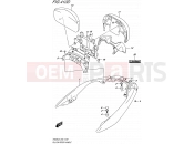 SUZUKI AN400A L5 (2015) Burgman 400 (E02) 410D - PILLION RIDER HANDLE (AN400ZAL5 E02)