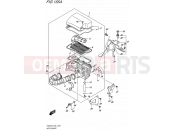 SUZUKI AN400A L5 (2015) Burgman 400 (E19) 155A - AIR CLEANER