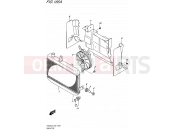 SUZUKI AN400A L5 (2015) Burgman 400 (E19) 185A - RADIATOR