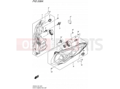 SUZUKI AN400A L5 (2015) Burgman 400 (E19) 338A - FRONT COMBINATION LAMP