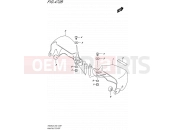 SUZUKI AN400A L5 (2015) Burgman 400 (E19) 472B - KNUCKLE COVER (AN400ZAL5 E19)