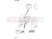 SUZUKI AN400A L5 (2015) Burgman 400 (E19) 496B - LABEL (AN400AL5 E02)