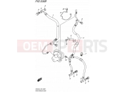 SUZUKI AN400A L5 (2015) Burgman 400 (E19) 536B - FRONT BRAKE HOSE (AN400AL5 E02)