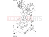 SUZUKI AN400A L5 (2015) Burgman 400 (E24) 112A - CRANKCASE COVER