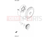 SUZUKI AN400A L5 (2015) Burgman 400 (E24) 122A - STARTER CLUTCH