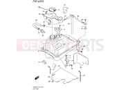 SUZUKI AN400A L5 (2015) Burgman 400 (E24) 420A - FUEL TANK