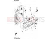 SUZUKI AN400A L5 (2015) Burgman 400 (E24) 338A - FRONT COMBINATION LAMP