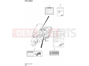 SUZUKI AN400A L5 (2015) Burgman 400 (E24) 496A - LABEL